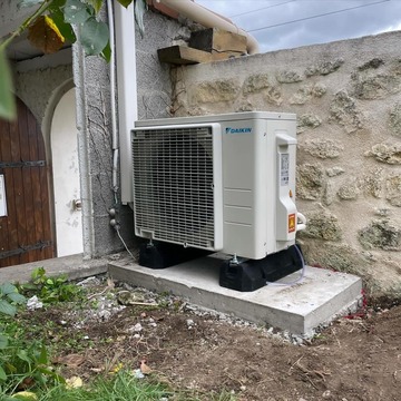 Installation d'une pompe à chaleur air air multisplit