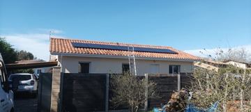 Installation de panneaux photovoltaïques 