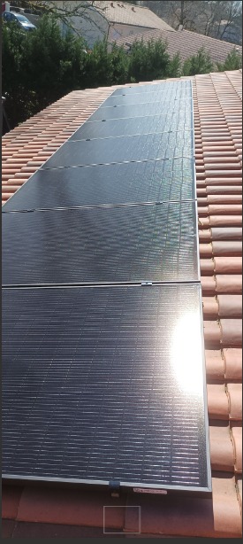 Installation de panneaux photovoltaïques 