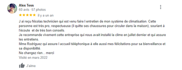 Avis client n°12