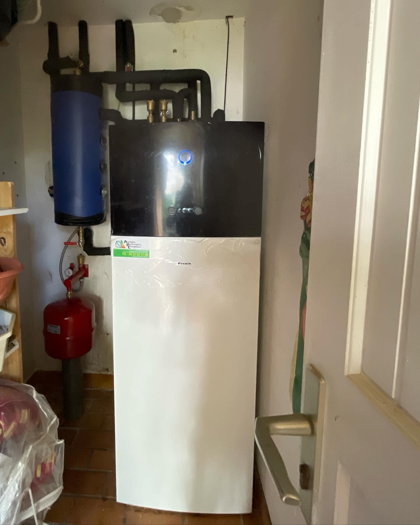 Intallation d&rsquo;une pompe à chaleur air-eau