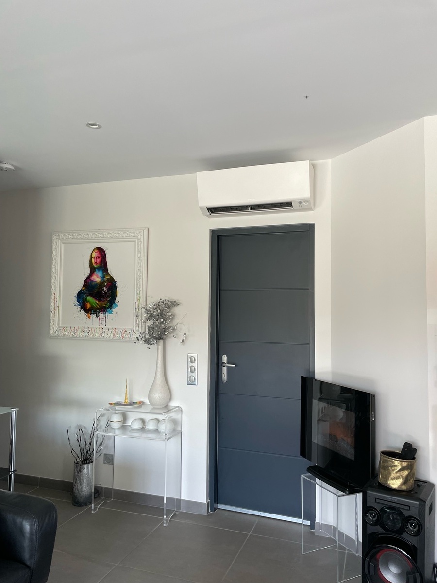 Installation d&rsquo;une pompe à chaleur air air multisplit