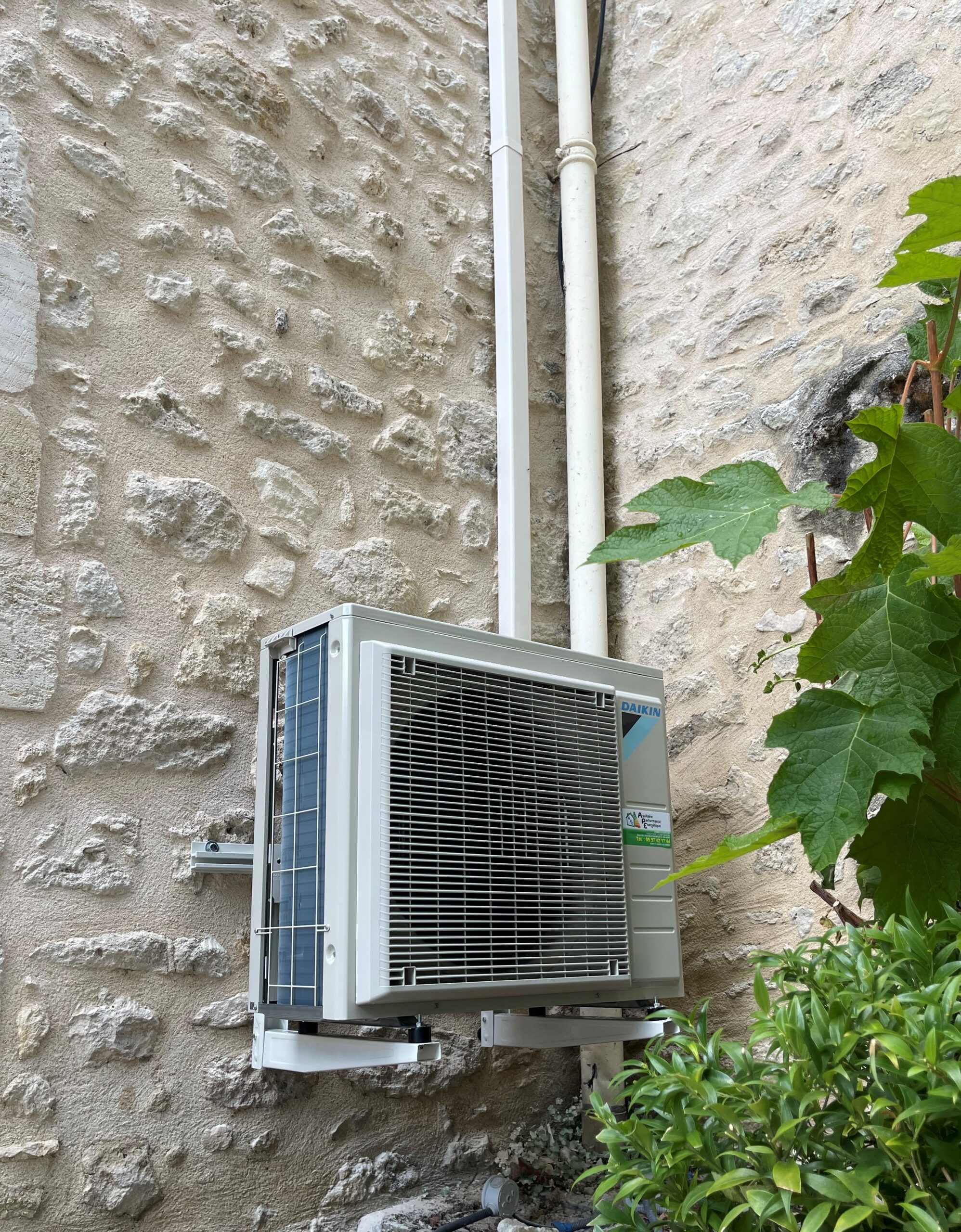 Installation d&rsquo;une pompe à chaleur gainable